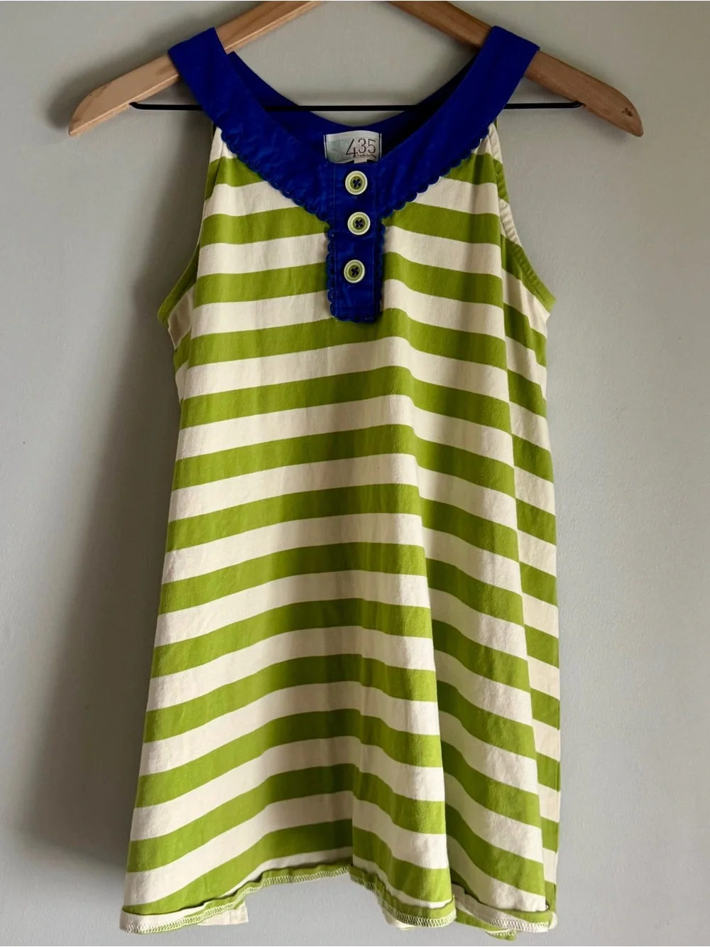 Matilda Jane 435 Adventure Begins Trampolining Striped Tank Top Blouse Size 14